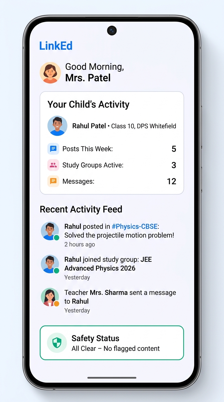 Parent Dashboard
